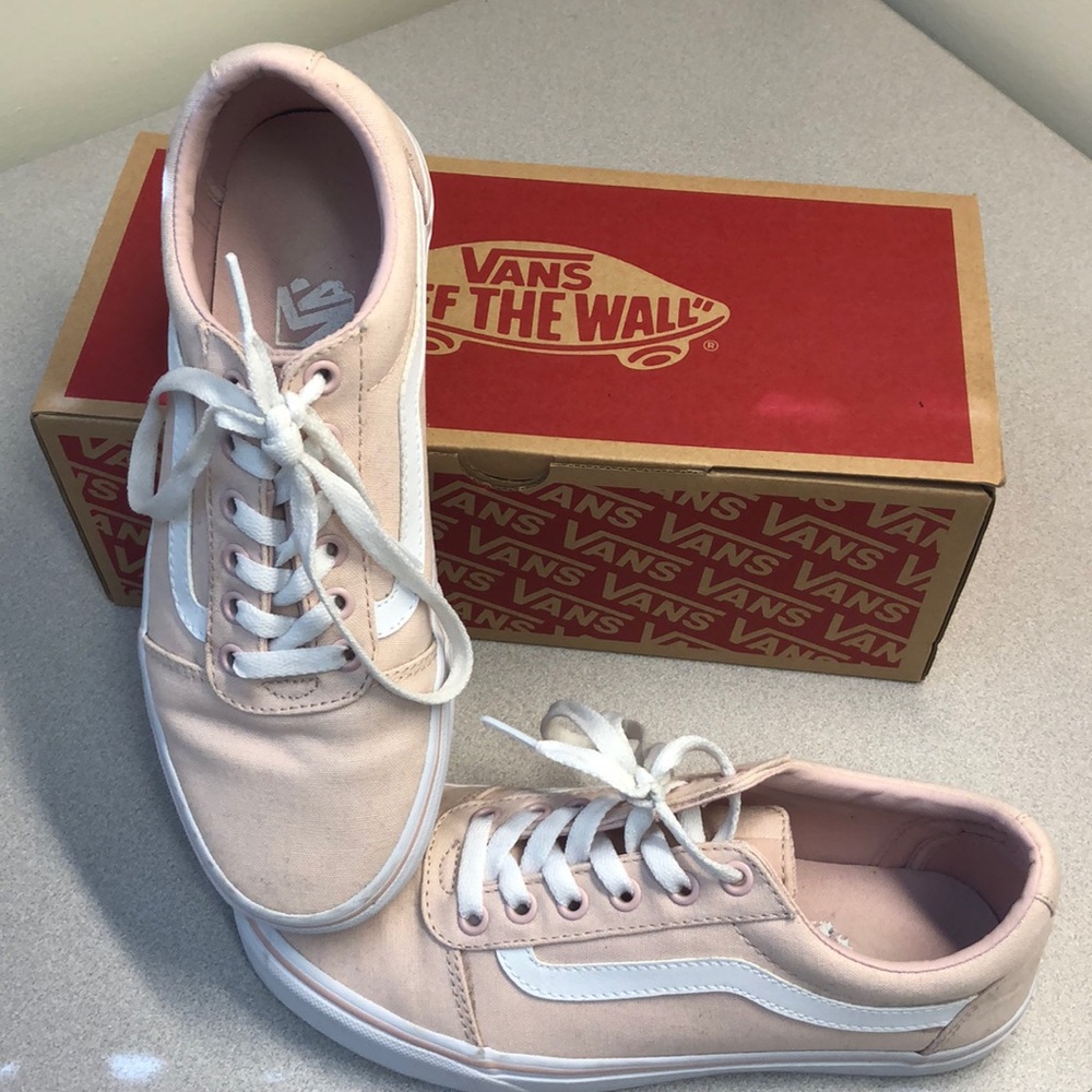 Vans Suede Ward pink/white